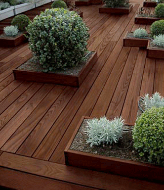 Primewalk hårtdttræ terrasseplanker og brædder i varmebehandlet FSC thermo Ask